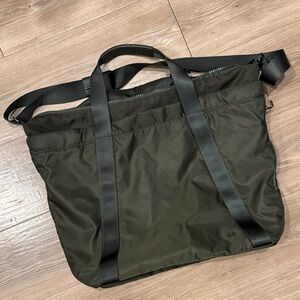 Lululemon Athletica Dark Green Travel Bag